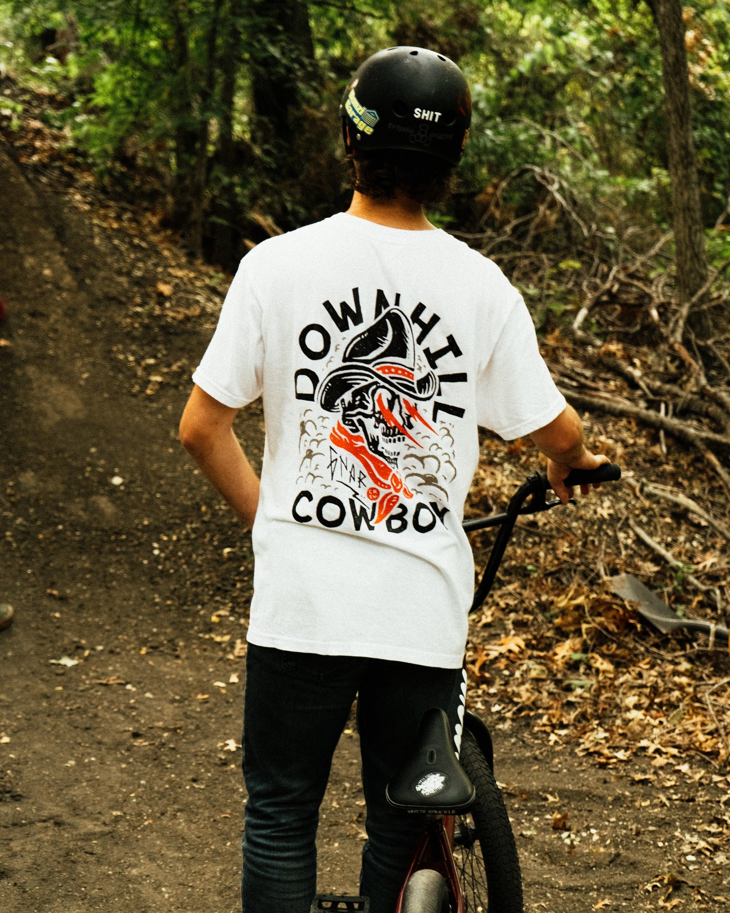 Downhill Cowboy White