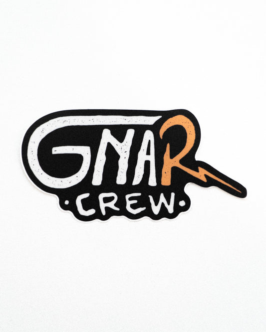 Gnar Crew Die Cut Sticker